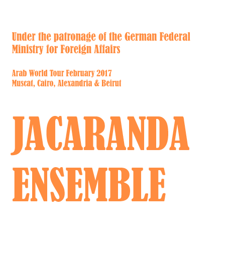 Jacaranda Ensemble Arab World Tour